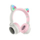Hoco W27 Cat Ear Wireless Headphones Ασύρματα Bluetooth 5.0 Ακουστικά - Grey