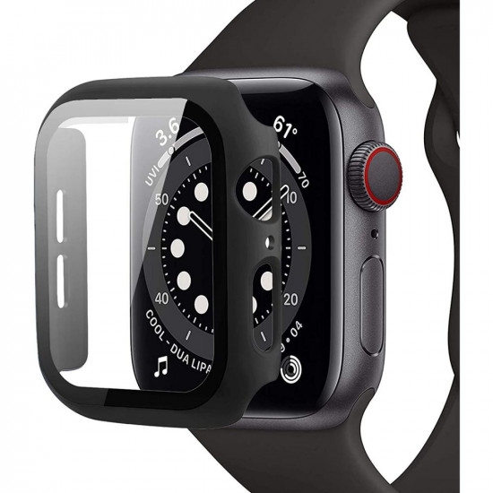 Tech-Protect Θήκη Apple Watch 4 / 5 / 6 / SE 44mm Defence 360 με Προστασία Οθόνης - Black
