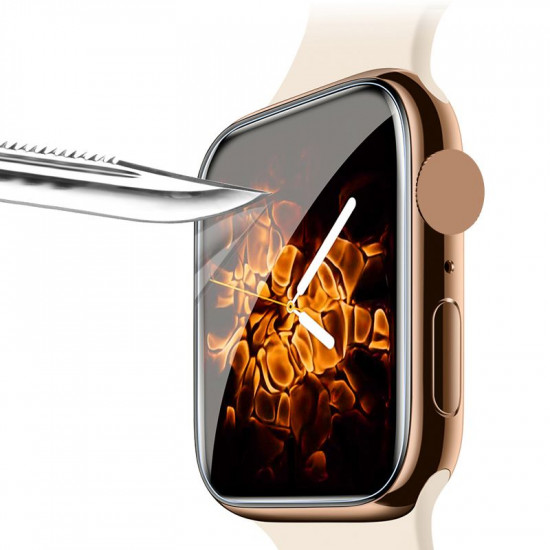 Mocolo Προστασία Οθόνης Apple Watch 4 / 5 / 6 / SE UV Glass 40mm - 9H Αντιχαρακτικό Γυαλί Οθόνης - Clear