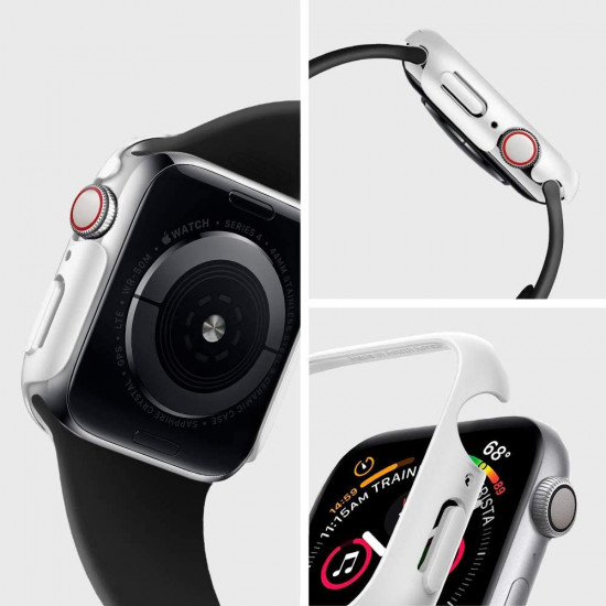 Spigen Θήκη Apple Watch 4 / 5 / 6 / SE 44mm Thin Fit - White
