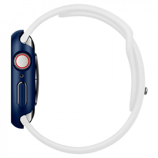 Spigen Θήκη Apple Watch 4 / 5 / 6 / SE 40mm Thin Fit - Metallic Blue