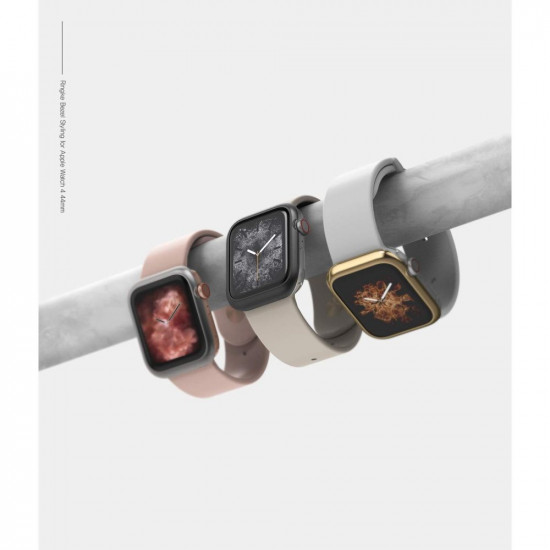 Ringke Θήκη Apple Watch 4 / 5 / 6 / SE 40mm Bezel Styling - Glossy Pink Gold