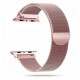 Tech-Protect Λουράκι Apple Watch 2 / 3 / 4 / 5 / 6 / 7 / 8 / 9 / SE / ULTRA / ULTRA 2 - 42 / 44 / 45 / 49 mm MilaneseBand από Ανοξείδωτο Ατσάλι - Rose Gold