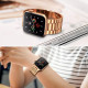 Tech-Protect Λουράκι Apple Watch 2 / 3 / 4 / 5 / 6 / 7 / 8 / 9 / SE - 38 / 40 / 41 mm Stainless από Ανοξείδωτο Ατσάλι - Rose Gold
