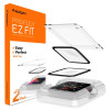 Spigen Προστασία Οθόνης Apple Watch 4 / 5 / 6 / SE / SE 2 44mm - Proflex EZ Fit Αντιχαρακτικό Γυαλί Οθόνης - 2 Τεμάχια - Black