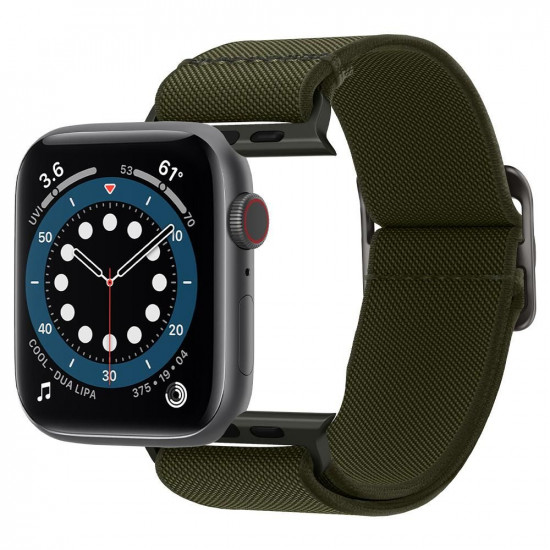 Spigen Λουράκι Apple Watch 2 / 3 / 4 / 5 / 6 / 7 / 8 / 9 / SE / ULTRA / ULTRA 2 - 42 / 44 / 45 / 49 mm Fit Lite - Khaki