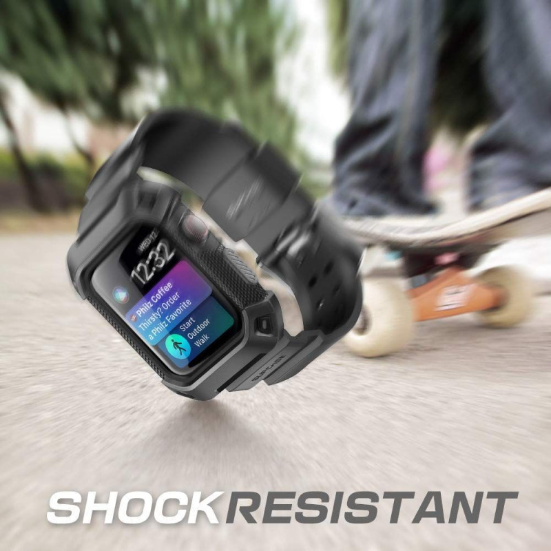 Supcase Λουράκι Apple Watch 4 / 5 / 6 / 7 / 8 / 9 / SE / SE 2 - 44mm / 45mm Unicorn Beetle Pro με Θήκη Προστασίας - Black Supcase Λουράκι Apple Watch 4 / 5 / 6 / 7 / 8 / 9 / SE / SE 2 - 44mm / 45mm Unicorn Beetle Pro με Θήκη Προστασίας - Black