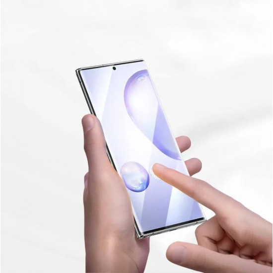 T-Max Samsung Galaxy S21 Ultra UV Glass 2.5D 0.3mm 9H Full Screen Αντιχαρακτικό Γυαλί Οθόνης - Διάφανο