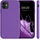 KW iPhone 11 Θήκη Σιλικόνης Rubberized TPU - Orchid Purple - 50791.221