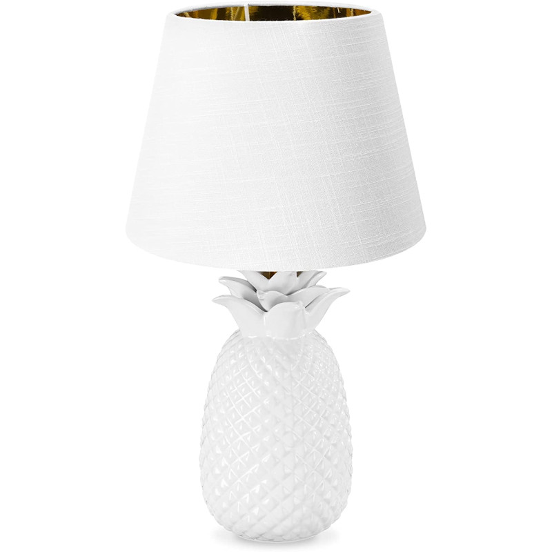 Navaris Desk Lamp Επιτραπέζιο Φωτιστικό - Ανανάς - 40cm - White - 49151.02.02