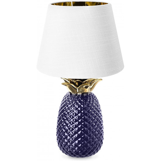 Navaris Desk Lamp Επιτραπέζιο Φωτιστικό - Ανανάς - 40cm - Purple / White - 49151.152.02