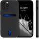 KW iPhone 12 Pro Max Θήκη Σιλικόνης TPU - Black - 54514.01