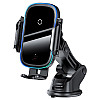 Baseus Smart Vehicle Bracket Βάση Αυτοκινήτου Αεραγωγού με Ασύρματη Φόρτιση Qi Charge - Black - WXHW03-01