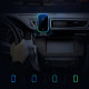 Baseus Smart Vehicle Bracket Βάση Αυτοκινήτου Αεραγωγού με Ασύρματη Φόρτιση Qi Charge - Black - WXHW03-01