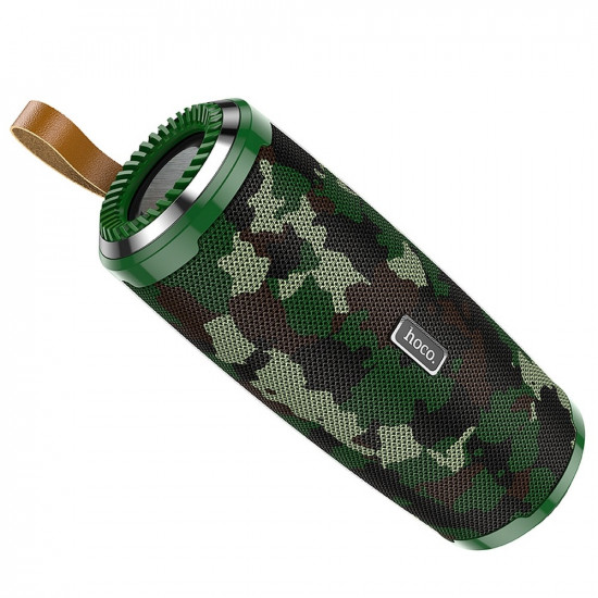 Hoco Cool Freedom BS38 Ασύρματο Bluetooth 5.0 Ηχείο με Ενσωματωμένο Μικρόφωνο - Camouflage Green