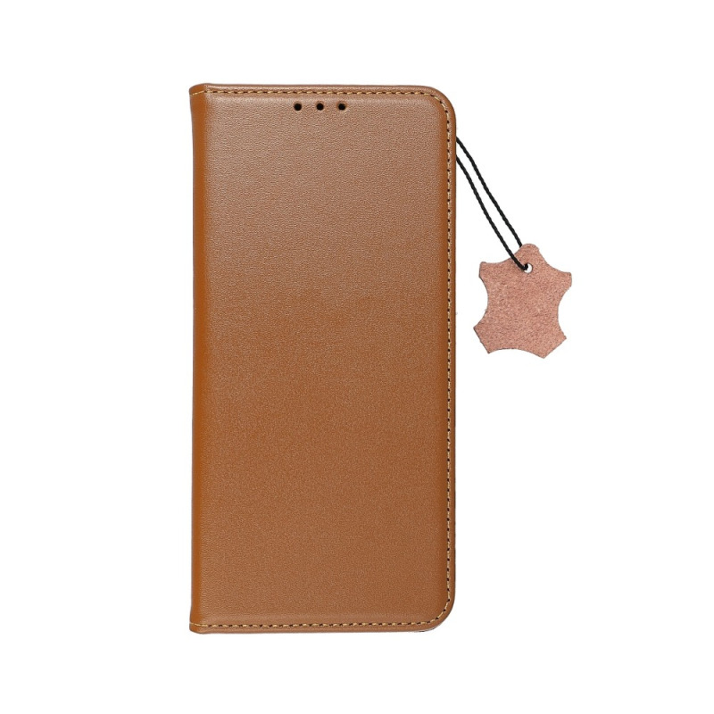 Forcell Samsung Galaxy S21 Plus Smart Pro Θήκη Βιβλίο Stand από Γνήσιο Δέρμα - Brown