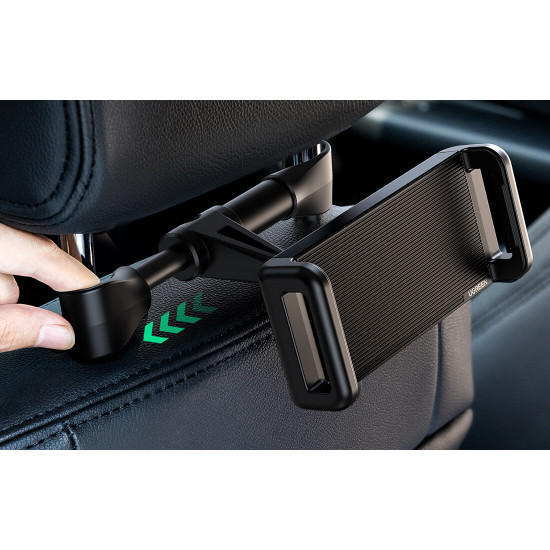 Ugreen LP362 Car Headrest Mount Universal Βάση Αυτοκινήτου για τα Πίσω Καθίσματα - Black