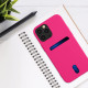 KW iPhone 12 Pro Max Θήκη Σιλικόνης TPU - Neon Pink - 54514.77