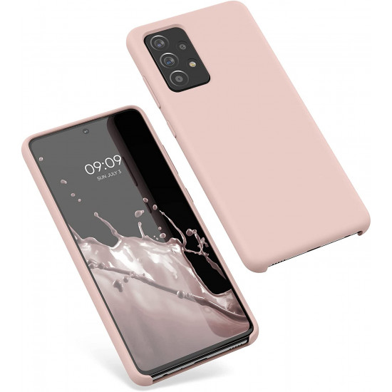 KW Samsung Galaxy A52 / A52 5G / A52s 5G Θήκη Σιλικόνης Rubber TPU - Antique Pink Matte - 54347.52