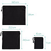 Navaris 7 Set Travel Storage Bags Σετ με 7 Σάκους Ταξιδιού από Πολυεστέρα - Black - 42954