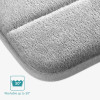 Navaris Χαλάκι Μπάνιου με Αφρό Μνήμης - Grey - 53378.25
