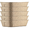 Navaris Cat Toilet Box Paper Bowl - Δίσκος Απορριμμάτων για Γάτες - 5 Τεμάχια - Brown - 54043.05