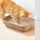 Navaris Cat Toilet Box Paper Bowl - Δίσκος Απορριμμάτων για Γάτες - 5 Τεμάχια - Brown - 54043.05