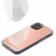 KW iPhone 12 / iPhone 12 Pro Θήκη Σιλικόνης TPU Καθρέφτης - Metallic Rose Gold - 55688.41