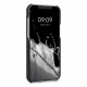 KW iPhone 12 Pro Max Σκληρή Θήκη με Υφασμάτινη Επένδυση - Dark Grey - 55753.19