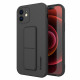 Wozinsky iPhone XS Max Kickstand Case - Θήκη Σιλικόνης με Finger Holder και Stand - Black