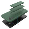 Wozinsky iPhone 12 Kickstand Case - Θήκη Σιλικόνης με Finger Holder και Stand - Black