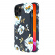 Kingxbar iPhone 12 Pro Max Blossom Series Σκληρή Θήκη με Swarovski Crystals - Gardenia - Multicolor