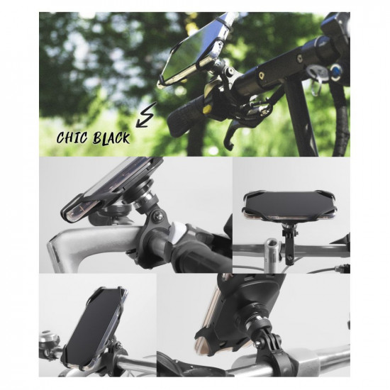 Ringke Spider Bike Mount Universal Βάση Κινητού για Ποδήλατο - Black