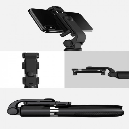 Tech-Protect L01S Ασύρματο Bluetooth Selfie Stick Τρίποδο - Black