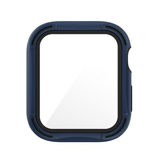 UNIQ Θήκη Apple Watch 4 / 5 / 6 / SE 44mm Torres με Αντιχαρακτικό γυαλί 9H - Nautical Blue
