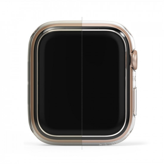 Ringke Θήκη Apple Watch 4 / 5 / 6 / SE 40mm Slim - 2 Τεμάχια - Διάφανο - Black