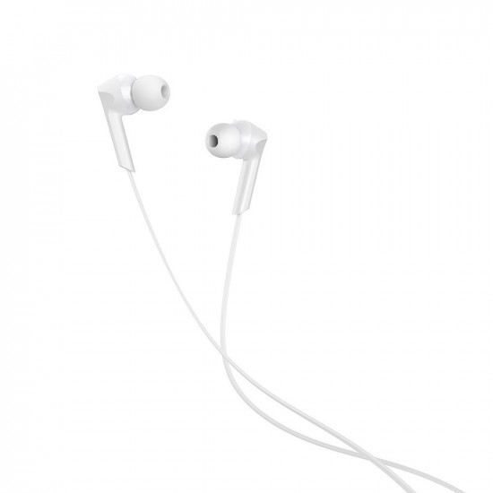 Hoco M72 Admire Handsfree Ακουστικά με Ενσωματωμένο Μικρόφωνο - White