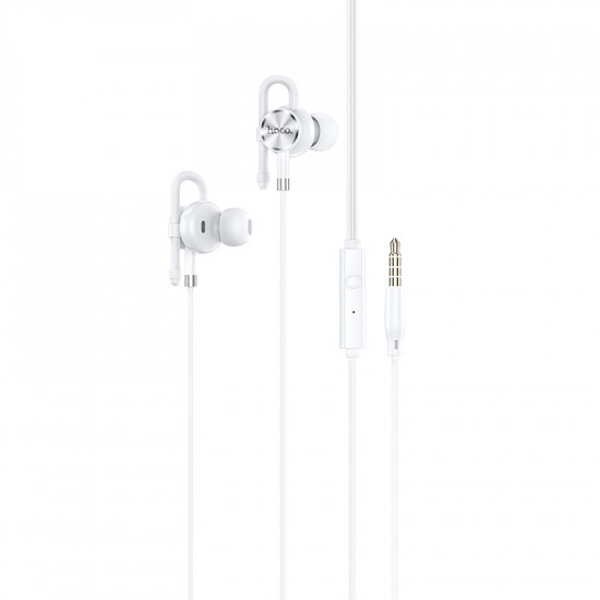 Hoco M84 Perfection Handsfree Ακουστικά με Ενσωματωμένο Μικρόφωνο - White