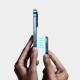 Baseus Simple Mini Magnetic Ασύρματος Φορτιστής MagSafe με Καλώδιο Type-C 15W - Blue - WXJK-H03