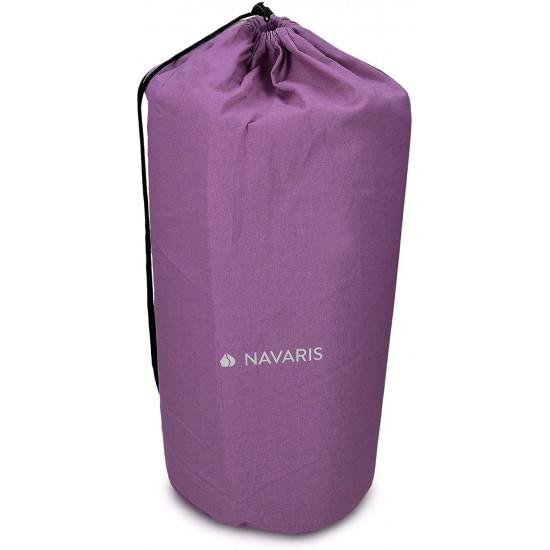 Navaris 2-in-1 Acupressure Mat and Pillow Set Σετ 2 σε 1 Χαλάκι και Μαξιλάρι Μασάζ - Berry - 43899.26