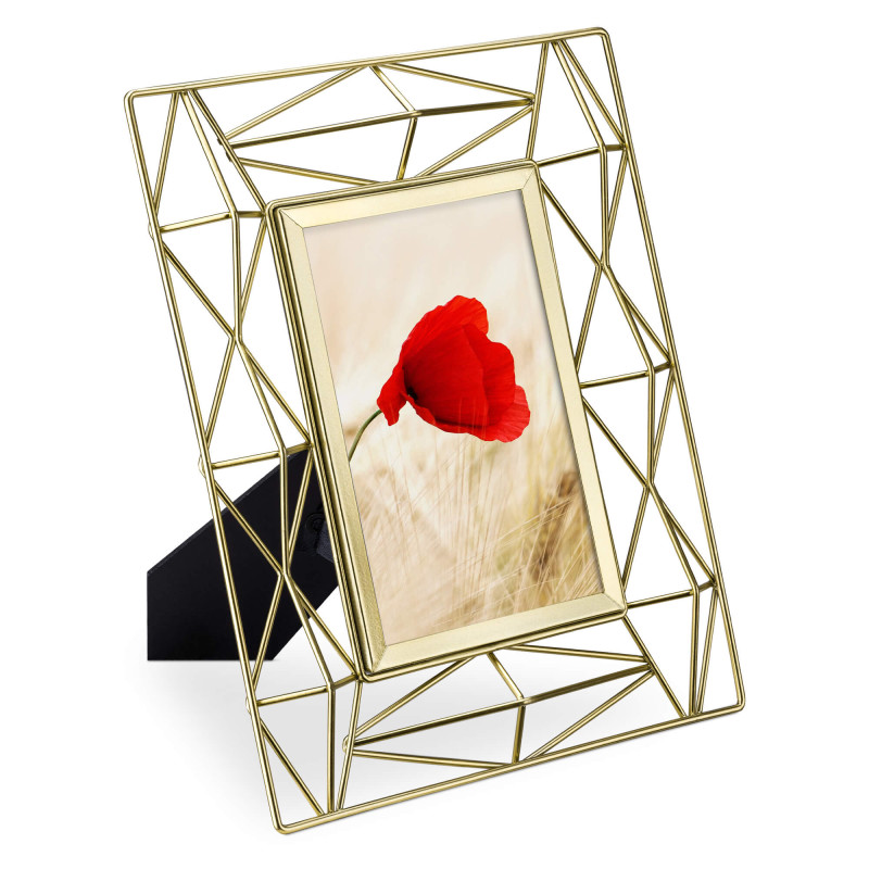 Navaris Μεταλλική Κορνίζα για Φωτογραφίες 10 x 15 cm - Gold - 54642.2.21