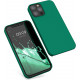 KW iPhone 12 / iPhone 12 Pro Θήκη Σιλικόνης Rubber TPU - Emerald Green - 52641.142