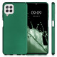 KW Samsung Galaxy A22 4G Θήκη Σιλικόνης TPU - Metallic Dark Green - 55495.170