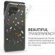 KW Samsung Galaxy A22 4G Θήκη Σιλικόνης TPU Design Wildflower Vines - Multicolor - Διάφανη - 55498.02