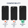 KW iPhone 13 Θήκη Σιλικόνης Rubberized TPU - Mother Of Pearl - 55948.154