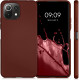 KW Xiaomi Mi 11 Lite / Mi 11 Lite 5G Θήκη Σιλικόνης TPU - Metallic Ruby Red - 54727.178