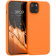 KW iPhone 13 Θήκη Σιλικόνης Rubberized TPU - Cosmic Orange - 55878.150