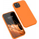 KW iPhone 13 Θήκη Σιλικόνης Rubberized TPU - Cosmic Orange - 55878.150