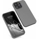 KW iPhone 13 Pro Θήκη Σιλικόνης Rubberized TPU - Titanium Grey - 55880.155