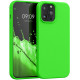 KW iPhone 13 Pro Max Θήκη Σιλικόνης Rubberized TPU - Lime Green - 55881.159